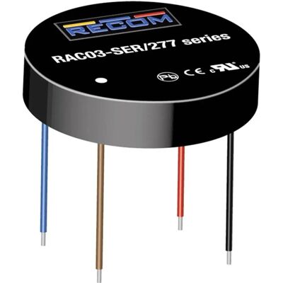 RECOM RAC03-3.3SER/277 Netzteil - 3.3V 3W RECOM RAC03-3.3SER/277 Netzteil - 3.3V 3W