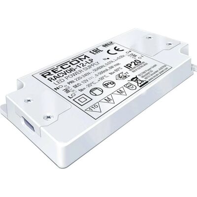 RECOM LED Treiber 6W 12V/DC Einstellbar RECOM LED Treiber 6W 12V/DC Einstellbar