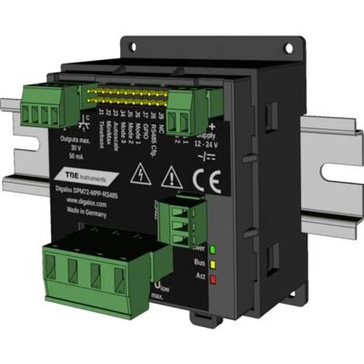 TDE Instruments Digalox DPM72-MPPV-RS485-DIN - Digitaal Meter voor DIN-rail TDE Instruments Digalox DPM72-MPPV-RS485-DIN - Digitaal Meter voor DIN-rail