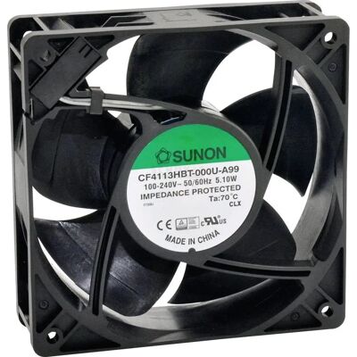 Sunon CF4113HBT-000U-A99 Ventilateur axial - 230V - 120x120x38mm - Publicité Sunon CF4113HBT-000U-A99 Ventilateur axial - 230V - 120x120x38mm - Publicité
