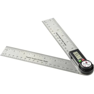 Toolcraft Digital Vinkelmätare - 360° - För Proffs & Hobbyister Toolcraft Digital Vinkelmätare - 360° - För Proffs & Hobbyister