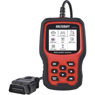 VOLTCRAFT VC-OBD-9770 OBD II Diagnostic Tool - Supports VW Mercedes Benz VOLTCRAFT VC-OBD-9770 OBD II Diagnostic Tool - Supports VW Mercedes Benz
