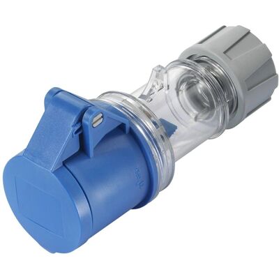Sygonix SY-5871536 Transparenter CEE Femelle Stecker - 16A, 3-polig Sygonix SY-5871536 Transparenter CEE Femelle Stecker - 16A, 3-polig