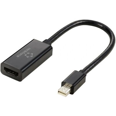 Câble Adaptateur Mini-DisplayPort à HDMI - Noir - Publicité Câble Adaptateur Mini-DisplayPort à HDMI - Noir - Publicité
