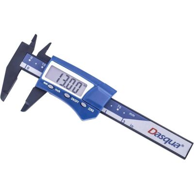 Dasqua Digital Fiber Caliper - 150mm Precision Tool Dasqua Digital Fiber Caliper - 150mm Precision Tool
