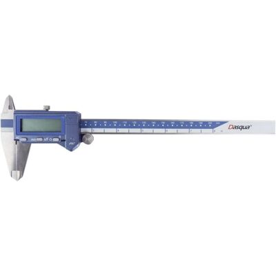 Dasqua Model 2015-2410 Digital Caliper - IP67 Water-Resistant 200mm Stainless Steel Dasqua Model 2015-2410 Digital Caliper - IP67 Water-Resistant 200mm Stainless Steel