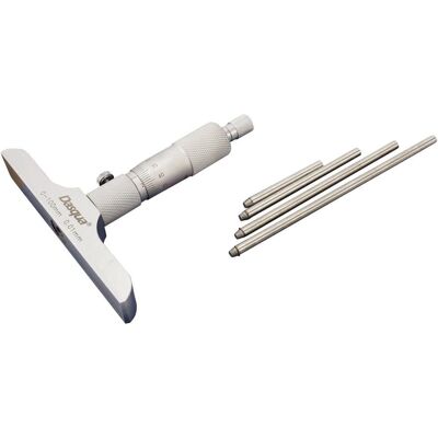 Dasqua 4611-8120 Micrometro 100mm - Misuratore di profondità Dasqua 4611-8120 Micrometro 100mm - Misuratore di profondità