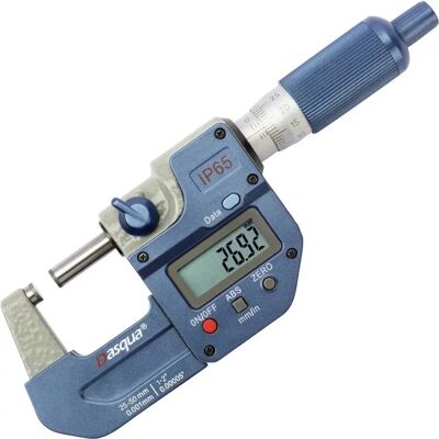 Dasqua Digital Micrometer - Model 4410-1110-A - Precise Measurement Tool Dasqua Digital Micrometer - Model 4410-1110-A - Precise Measurement Tool