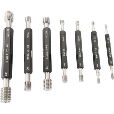 Dasqua 6311-3202 Set di filiere di filettatura - 7 pezzi Dasqua 6311-3202 Set di filiere di filettatura - 7 pezzi