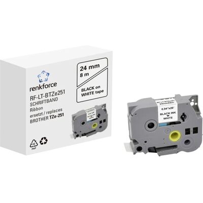 Renkforce RF-6027530 Beschriftungsband - Kompatibel mit Brother TZe-251 Renkforce RF-6027530 Beschriftungsband - Kompatibel mit Brother TZe-251