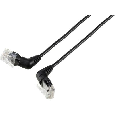 Renkforce RF-6071542 1m Cat6 U/UTP Netzwerkkabel Schwarz - Patchkabel Renkforce RF-6071542 1m Cat6 U/UTP Netzwerkkabel Schwarz - Patchkabel