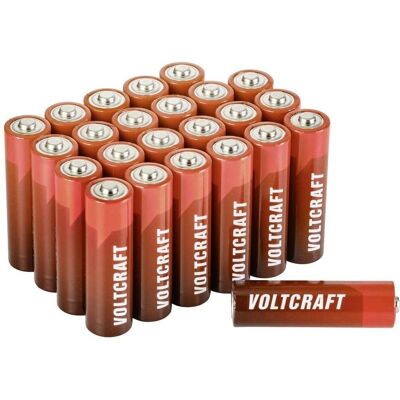 Piles AA Voltcraft LR06 - 48 pièces, 3000mAh - Publicité Piles AA Voltcraft LR06 - 48 pièces, 3000mAh - Publicité