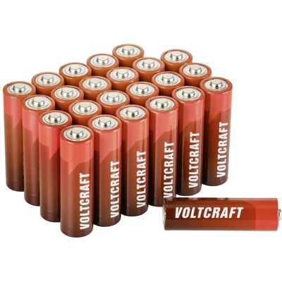 Piles AA Voltcraft LR06 - 48 pièces, 3000mAh - Publicité Piles AA Voltcraft LR06 - 48 pièces, 3000mAh - Publicité