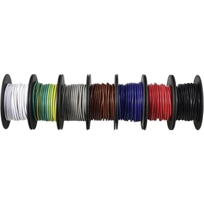 TRU COMPONENTS Modell TC-12112364 Flerfärgad Ledningssats - Elektrisk Ledning TRU COMPONENTS Modell TC-12112364 Flerfärgad Ledningssats - Elektrisk Ledning