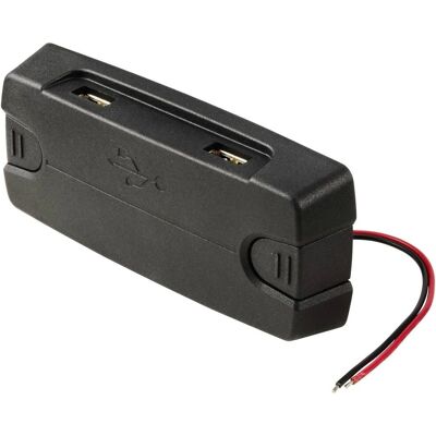 TRU COMPONENTS Dubbele USB-A Stopcontact - Elektronisch Onderdeel TRU COMPONENTS Dubbele USB-A Stopcontact - Elektronisch Onderdeel