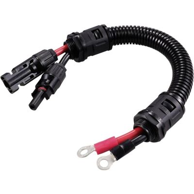 TRU COMPONENTS TC-12195640 Solar Connector - M8 Ring Terminal - 600V 30A TRU COMPONENTS TC-12195640 Solar Connector - M8 Ring Terminal - 600V 30A