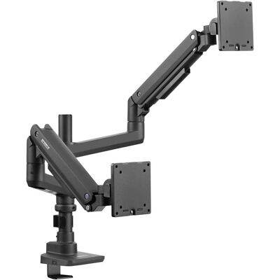 SpeaKa Professional SP-MM-980 Dual Monitor Mount - Ergonomic, Adjustable, Supports 49 inch SpeaKa Professional SP-MM-980 Dual Monitor Mount - Ergonomic, Adjustable, Supports 49 inch