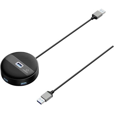 Renkforce RF-6266640 USB 3.2 Hub - Black Renkforce RF-6266640 USB 3.2 Hub - Black