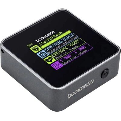 Dockcase Pocket Smart M.2 SSD Gehäuse - Grau Dockcase Pocket Smart M.2 SSD Gehäuse - Grau