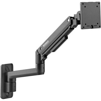 SpeaKa Black Adjustable Monitor Wall Mount - Monitor Wall Mount SpeaKa Black Adjustable Monitor Wall Mount - Monitor Wall Mount