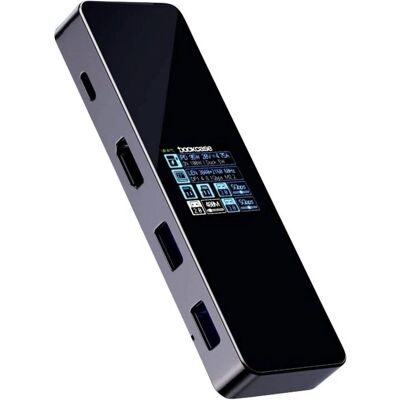 Dockcase USB-C Dockingstation - Universell, 7-in-1, Display, USB Hub Dockcase USB-C Dockingstation - Universell, 7-in-1, Display, USB Hub
