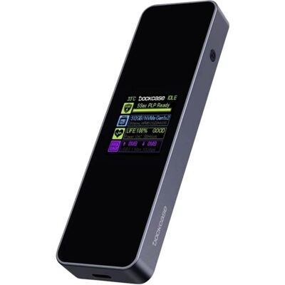 Dockcase 5s PLP Smart M.2 NVMe Gehäuse - Grau Dockcase 5s PLP Smart M.2 NVMe Gehäuse - Grau