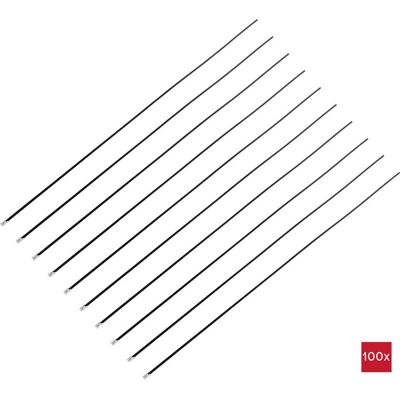 TRU COMPONENTS TC-12656608 Rustfrit stål kabelbindere - 680 mm, 4.6 mm, Sort TRU COMPONENTS TC-12656608 Rustfrit stål kabelbindere - 680 mm, 4.6 mm, Sort