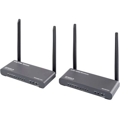 Estensore HDMI wireless SpeaKa Professional SP-HDE-620 - 100m, 4K, KVM Estensore HDMI wireless SpeaKa Professional SP-HDE-620 - 100m, 4K, KVM