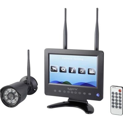 Ensemble de surveillance sans fil Sygonix - 720P - Système de caméras de sécurité Ensemble de surveillance sans fil Sygonix - 720P - Système de caméras de sécurité
