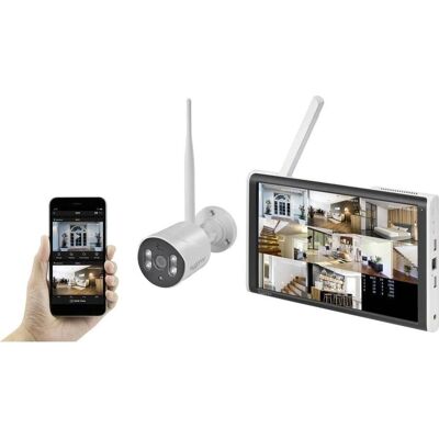 Sygonix Système de Caméras de Sécurité Sans Fil - 8 Canaux avec 2 Caméras - 1080p HD Sygonix Système de Caméras de Sécurité Sans Fil - 8 Canaux avec 2 Caméras - 1080p HD