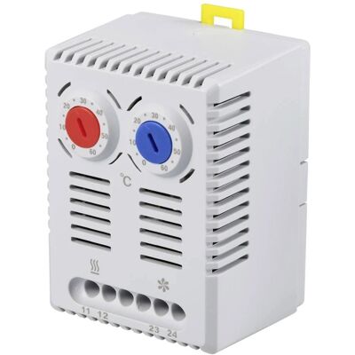 TRU COMPONENTS Thermostat - Double NC NO - 72x52x50mm - Chauffage & Refroidissement TRU COMPONENTS Thermostat - Double NC NO - 72x52x50mm - Chauffage & Refroidissement