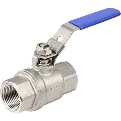 TRU COMPONENTS RVS Ballenklep G1" - Gas & Vloeistoffen TRU COMPONENTS RVS Ballenklep G1" - Gas & Vloeistoffen
