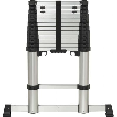 TOOLCRAFT TO-9610686 Aluminum Ladder - Telescopic, Tool-Free, 3.8m TOOLCRAFT TO-9610686 Aluminum Ladder - Telescopic, Tool-Free, 3.8m