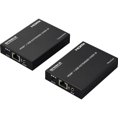 SpeaKa Professional SP-HDE-350 Extenseur HDMI - KVM, HDMI jusqu'à 150m SpeaKa Professional SP-HDE-350 Extenseur HDMI - KVM, HDMI jusqu'à 150m