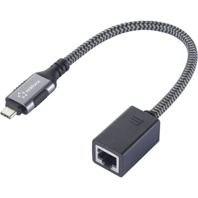 Renkforce USB-C / RJ45 Netzwerk Adapter CAT 6 - Netzwerkadapter Renkforce USB-C / RJ45 Netzwerk Adapter CAT 6 - Netzwerkadapter