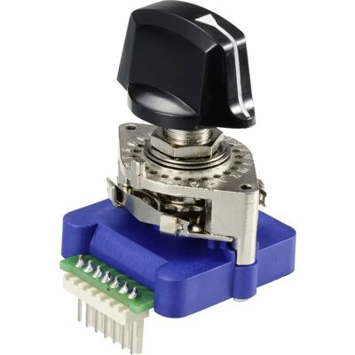 TruComponents TC-12830252 Vridomkopplare - Panelmontering, 1x30°, Svart TruComponents TC-12830252 Vridomkopplare - Panelmontering, 1x30°, Svart