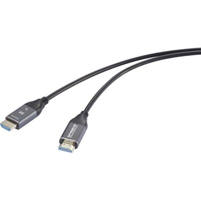 SpeaKa Actieve Optische HDMI-kabel - 8K/60Hz - 30m SpeaKa Actieve Optische HDMI-kabel - 8K/60Hz - 30m