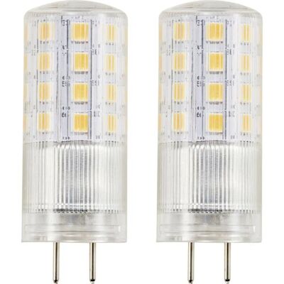 Sygonix SY-6442042 LED-glödlampa - Päronform, Varmvit, GY6.35, 2 st Sygonix SY-6442042 LED-glödlampa - Päronform, Varmvit, GY6.35, 2 st