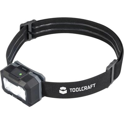 Toolcraft TO-9664731 Koplamp - 400 lm, 30u, Oplaadbaar Toolcraft TO-9664731 Koplamp - 400 lm, 30u, Oplaadbaar