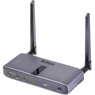 SpeaKa Professional SP-HWR-600 Trådlös HDMI-överföring - 150 m SpeaKa Professional SP-HWR-600 Trådlös HDMI-överföring - 150 m