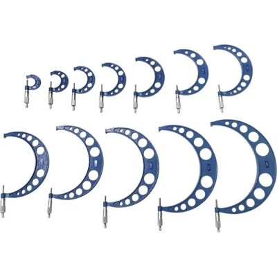 Dasqua 4111-8203 Micrometer Set - 0-300mm - DIN 863 Dasqua 4111-8203 Micrometer Set - 0-300mm - DIN 863