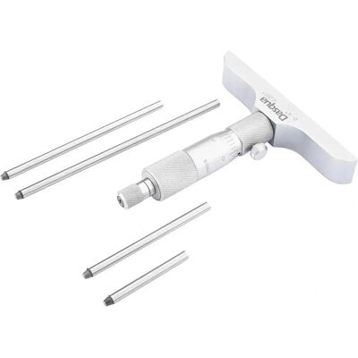 Dasqua 4611-8110 Depth Micrometer - 0-50mm, DIN 863 Dasqua 4611-8110 Depth Micrometer - 0-50mm, DIN 863