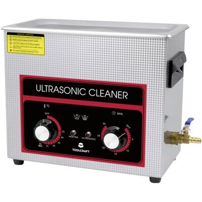 Toolcraft USC-650 Ultraschallreiniger - 180W, 6,5L, Heizung Toolcraft USC-650 Ultraschallreiniger - 180W, 6,5L, Heizung