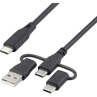 Renkforce RF-6615906 USB Kabel - 0,5m USB-C Schwarz Renkforce RF-6615906 USB Kabel - 0,5m USB-C Schwarz