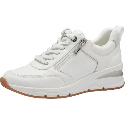 Tamaris 23721 Vita/Silver Sneakers - Casual Trainers Tamaris 23721 Vita/Silver Sneakers - Casual Trainers