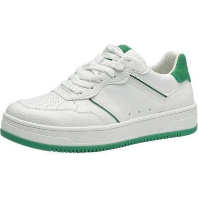 Tamaris Białe buty sznurowane - Buty Tamaris Białe buty sznurowane - Buty