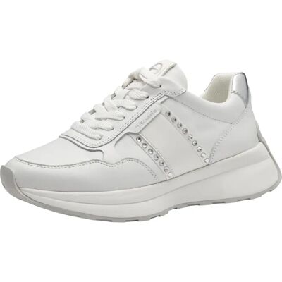 Tamaris 23737-100 Sneakers décontractés blancs - Chaussures Tamaris 23737-100 Sneakers décontractés blancs - Chaussures