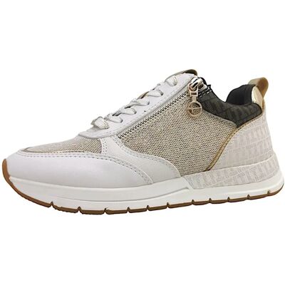 Tamaris 23732 41 Ivory Sneakers - Sportiga fritidsskor Tamaris 23732 41 Ivory Sneakers - Sportiga fritidsskor