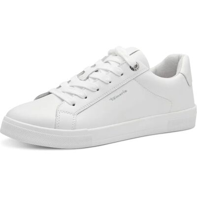 Tamaris 23622 42 146 Białe Skóra Casual Trainers - Casual Trainers Tamaris 23622 42 146 Białe Skóra Casual Trainers - Casual Trainers