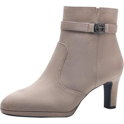 Bottines Taupe TAMARIS - Chaussures Bottines Taupe TAMARIS - Chaussures
